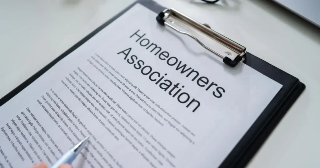 Homeowners association meeting agenda